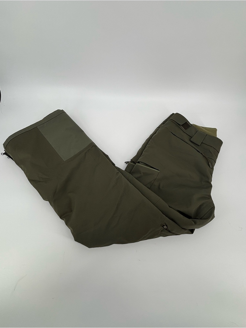 The North Face Freedom Insulated Ski Pants Womens L Regular Olive Green DryVent